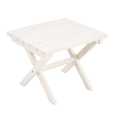 All Weather Adirondack Outdoor HDPE Foldable Side Table