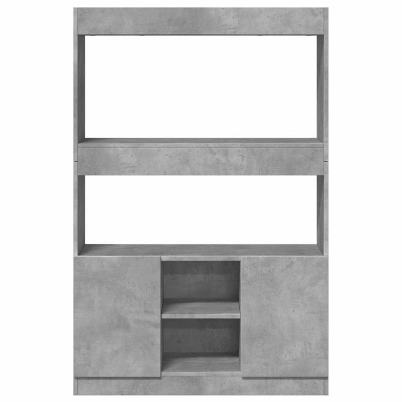 Shuntana 92cm Sideboard, Concrete Grey