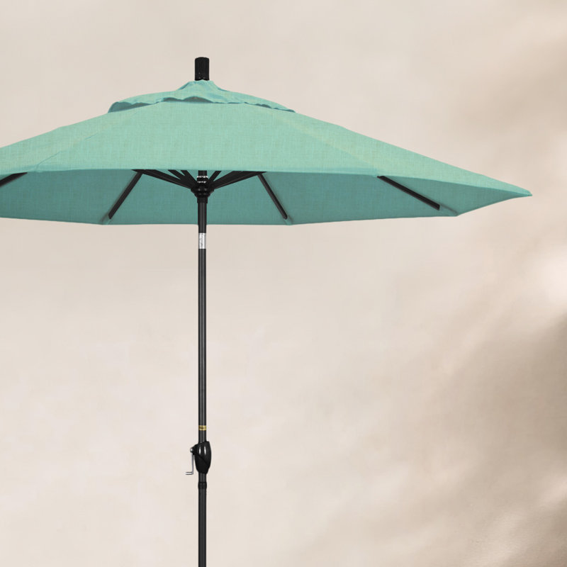 Parasol de marché 9 pi Iuka, Palette brume