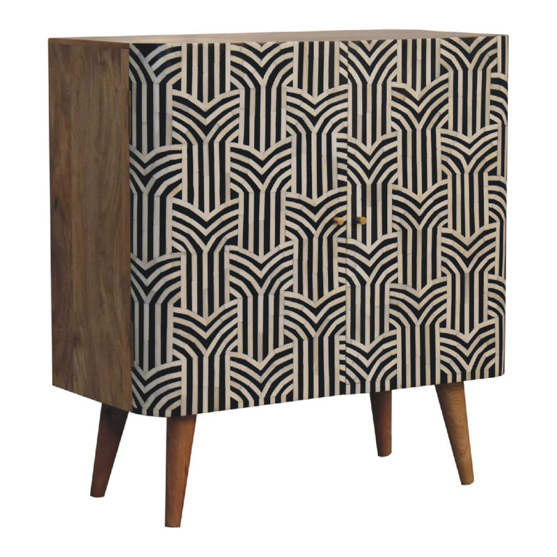 Grabowicz Solid Wood 2 - Door Standard Accent Cabinet