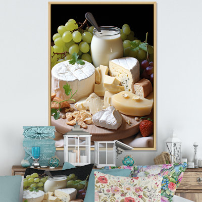 «Milk And Cheese Creamy Serenity I», reproduction sur toile