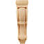 Petit corbeau traditionnel l 3 3 po x P 3 po x H 7 po, chêne rouge (paquet de 4)-73318823-73567787