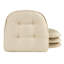 Coussins de salle à manger et de cuisine antidérapants, 16 x 15 x 2 pouces, ensemble de 4-1926808014