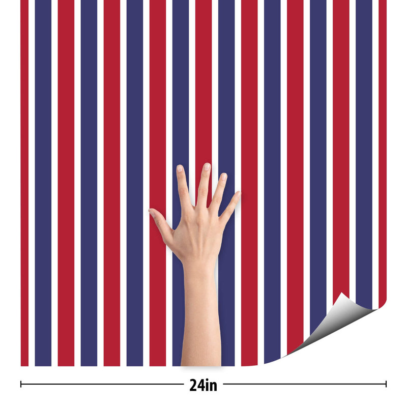 Carreau de papier peint Gwern, L 48 po x l 24 po