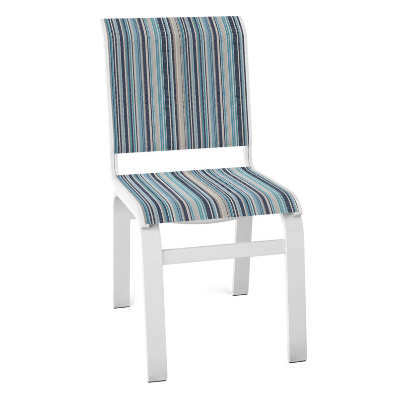 Chaise d'appoint de salle à manger Hiraku, Blanc texturé, Vignoble