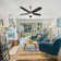 Ceaira 52'' Ceiling Fan with LED Lights