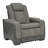 Faux Leather Power Recliner-195671580