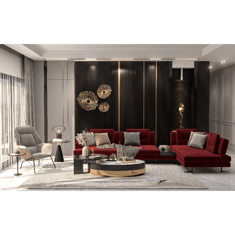 6.4" x 94.5" Wall Paneling, Black