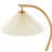 White Pleated Fabric Lampshade