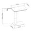 Sabit 35cm Stone Top Console Table-1258451101