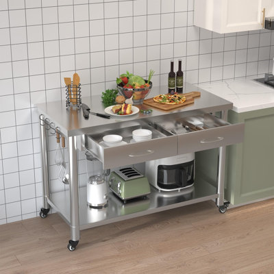 Metal Kitchen Cart