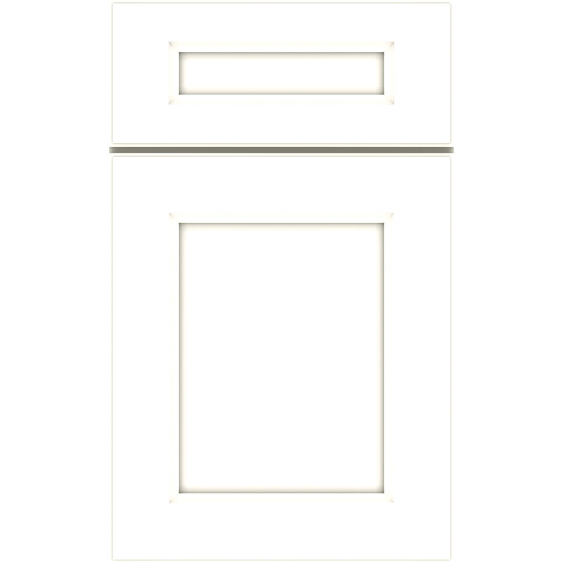 Dwelling Sylvan Door Sample, Maple, True White