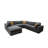 Mowywihead Full Compressed Modular Sectional-1058801058