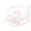 Lit de jour en bois Hyattsville avec 2 tiroirs et tablettes-1199598285-1199598282