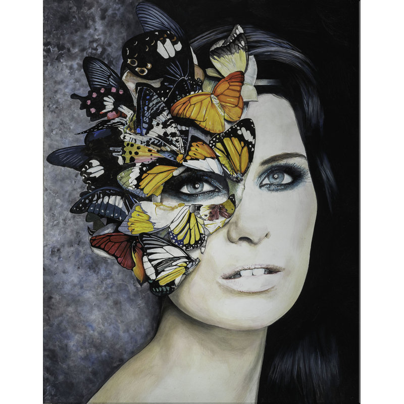 Madam Butterfly Print by Jeff Schaub
