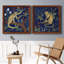 «Venezia Monkey Garden II», ensemble de 2 peintures sur toile encadrées-641294265-641294264