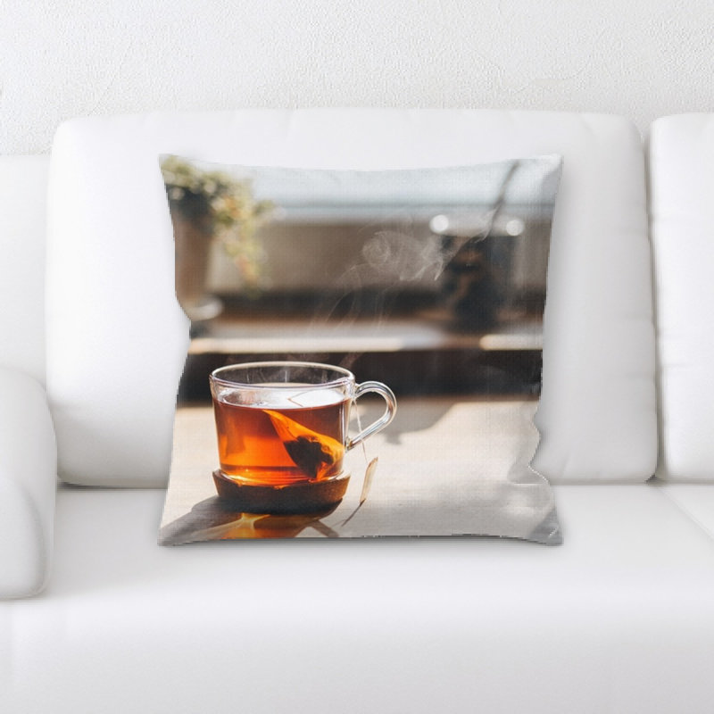 Tea Throw Pillow