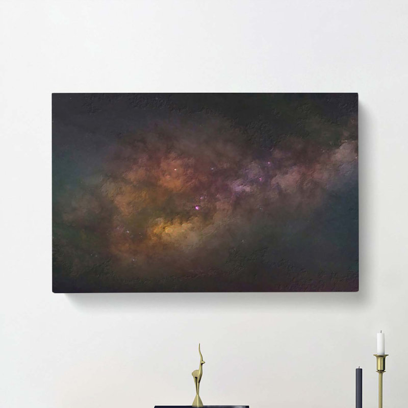 Universe In Abstract Vol.49 In Abstract - Wrapped Canvas, 60cm H x 91cm W x 3cm D