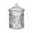 Dublin Crystal 3 Piece Kitchen Canister Set
