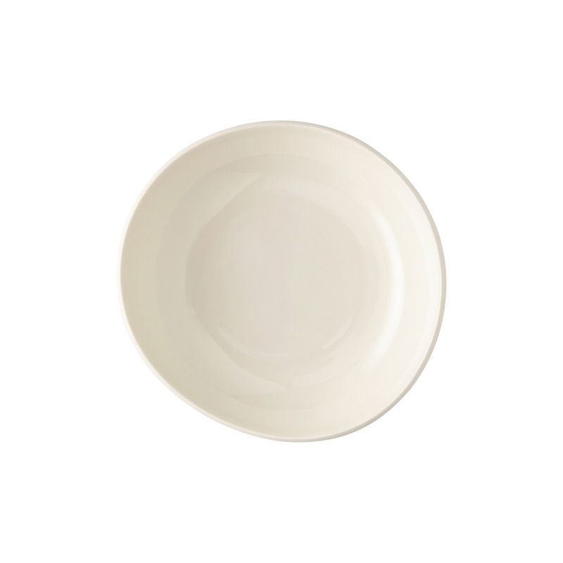 Junto Stoneware Serving Bowl, Alabaster