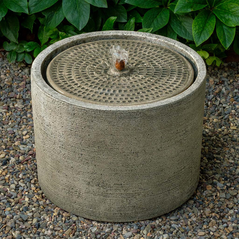 Salinas Cosmos Fountain, Low, 11.25" H x 13.5" W x 13.5" D