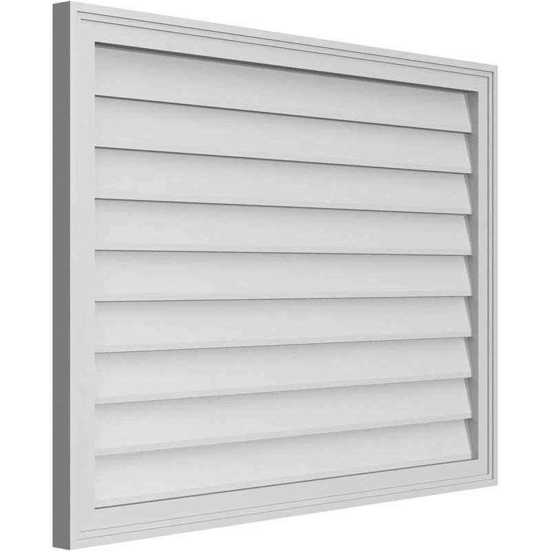 Cadre en brique, brun clair apprêté, H 30 po x l 40 po x P 1,5 po