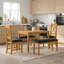 4 -Person Oak Solid Wood Dining Set