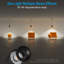 Luminaire suspendu cylindrique à DEL 6 pouces 20W / 30W / 40W 6 pouces sélectionnable, angle de faisceau 30 ° -60 °, blanc-976090811