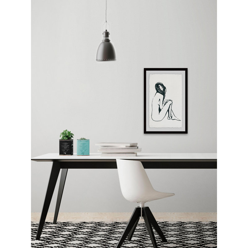 «Simplicity II», reproduction encadrée, H 18 po x l 12 po