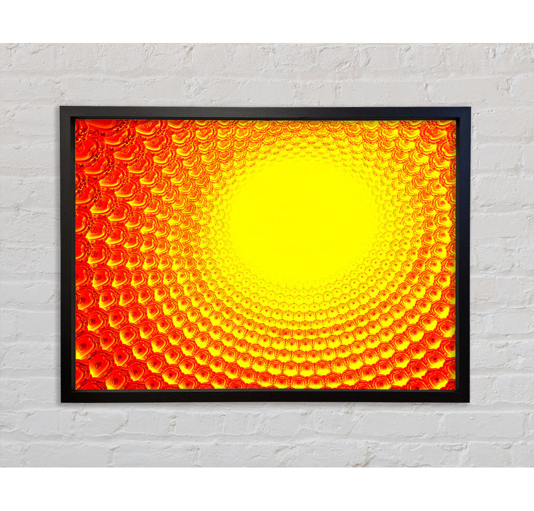 Rays Of The Golden Sun - Einzelbildrahmen Kunstdrucke auf Leinwand