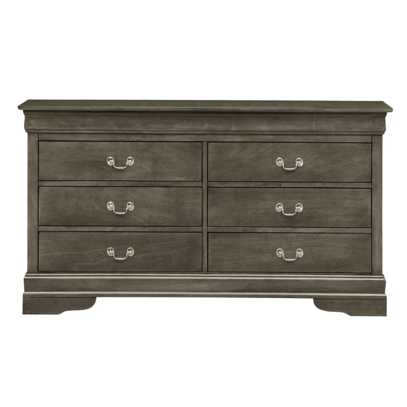 Commode Glory Furniture Louis Phillipe G3105-D, Gris