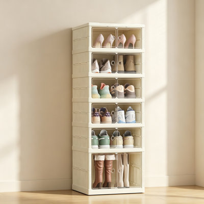 12 Pair Shoe Storage