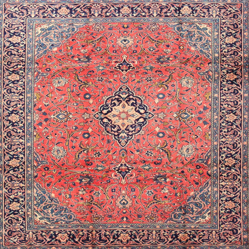 Oriental Indoor Rug, Square 6'