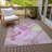Alfonzo Washable Abstract Indoor / Outdoor Rug-1234874017