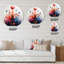 Horloge murale en métal-93382251