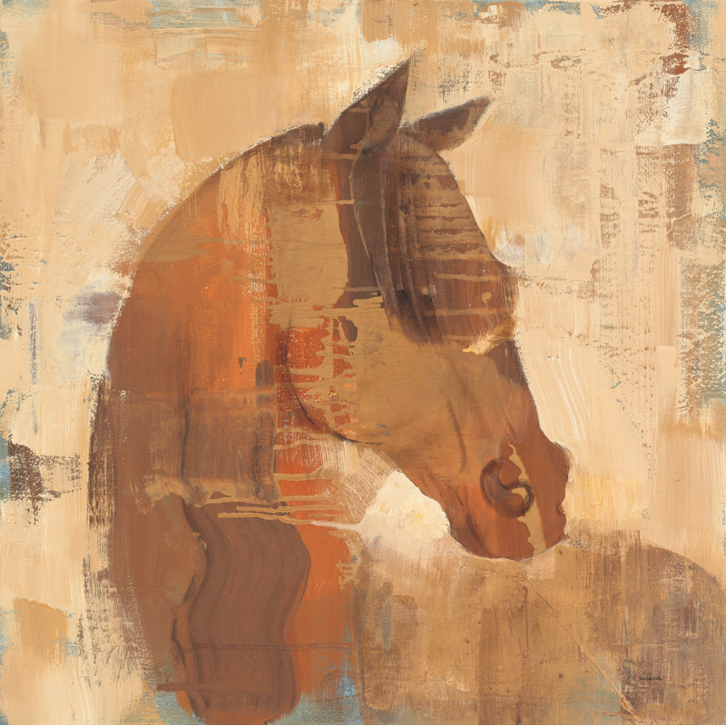 " Spirit " by Albena Hristova Painting Print, 36" H x 36" W x 1.25" D