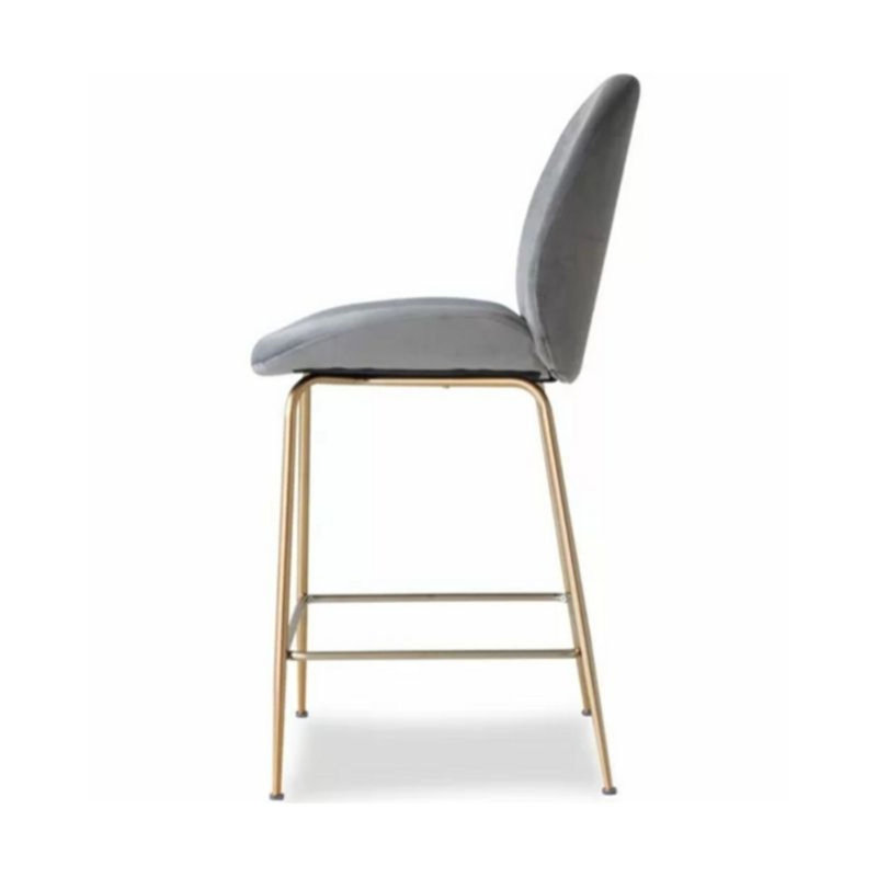 Tabouret Lotus, Gris