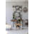 4 - Light Wood Chandelier