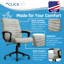 Chaise de bureau ergonomique à dossier moyen avec coutures matelassées et clic-clac Click325 Transform-94084507-94084506