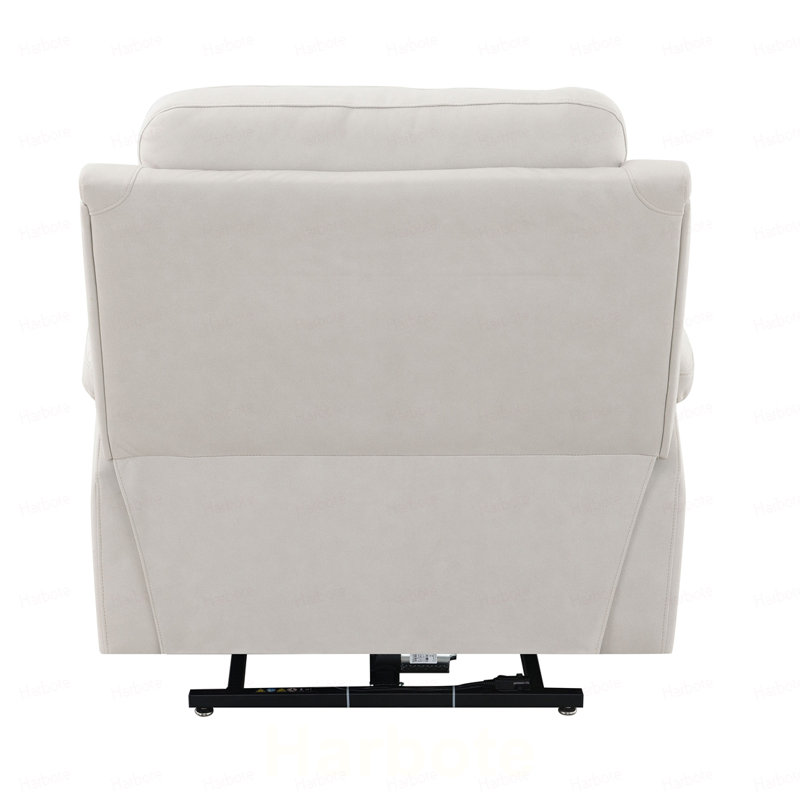 Fauteuil inclinable électrique en microfibre Chriki