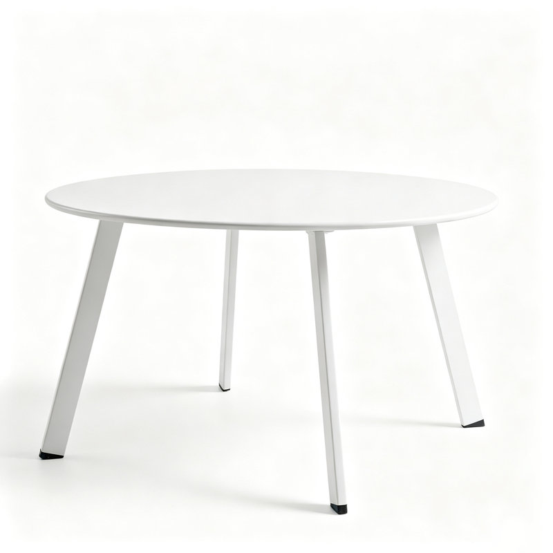 Table basse d'extérieur 27,5 po Aljawhara, Blanc