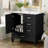 30'' Single Bathroom Vanity with Ceramic Top-104234693