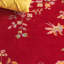 Tapis floral rouge / vert en laine / coton touffeté à la main Shrinivas-404335616