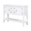Console rétro avec tiroirs et tablette Vintage-126593634