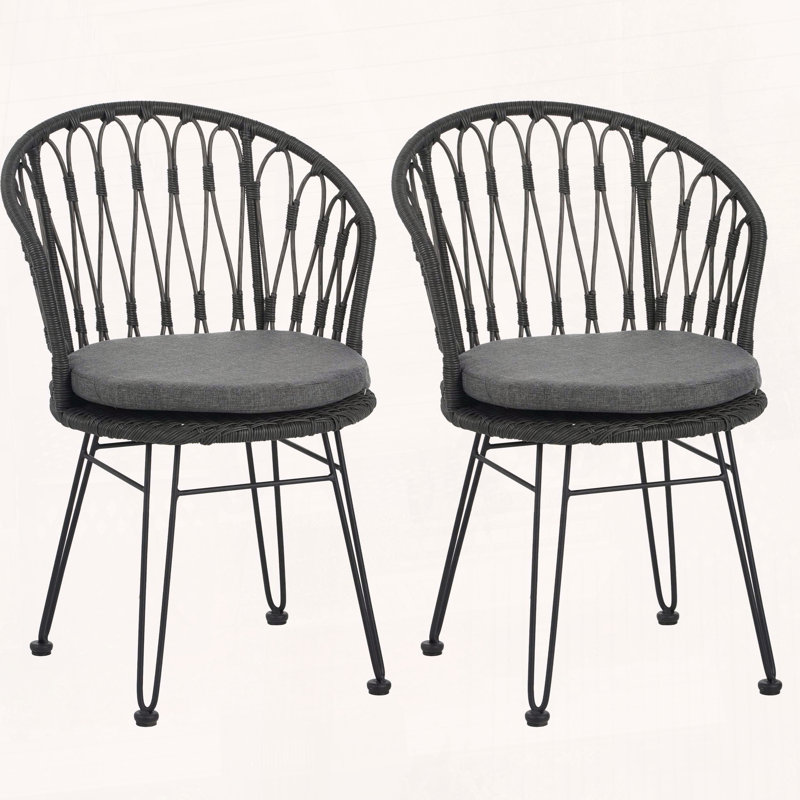 Tavon Chair, Set of 2, with Cushions