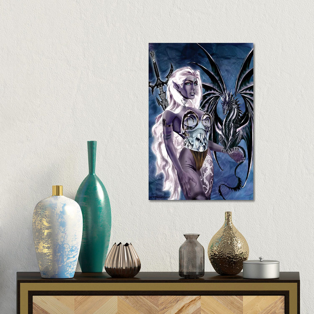 Dragonsworn - The Mistress von Ruth Thompson - Giclée auf Leinwand ohne Rahmen