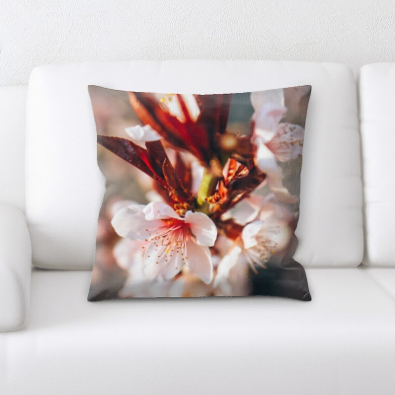 Microsuede Throw Pillow