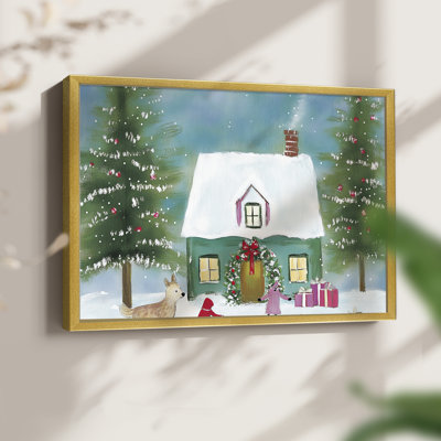Chirstmas Art-DCXX -Framed Print - Restickable