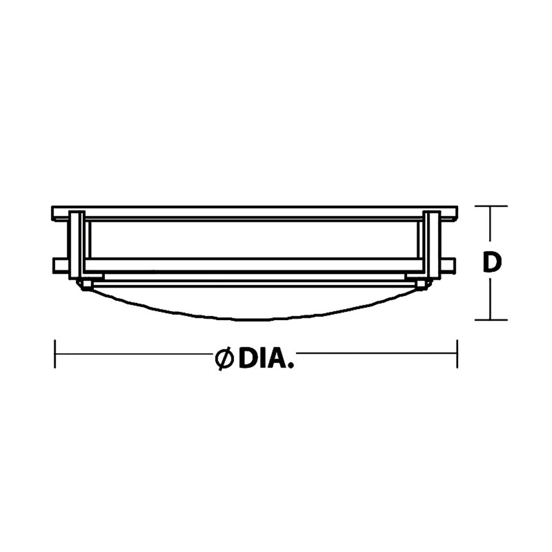 Coletti Flushmount - Satin Nickel, 3.5" H x 12" W x 12" D