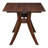 Solid Walnut Dining Table with Slim Rectangular Design